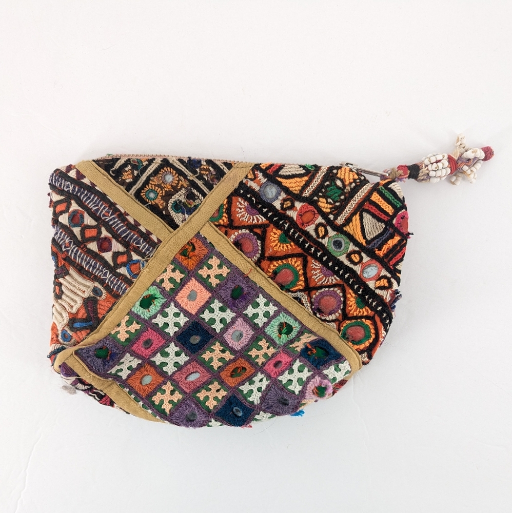 Karma Highway Embroidered Boho Patchwork Cottagec… - image 1